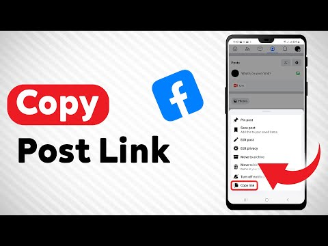 How to copy links in Facebook